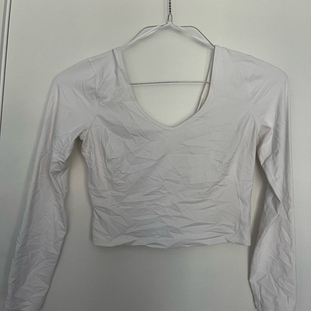 Lululemon long sleeve crop top
